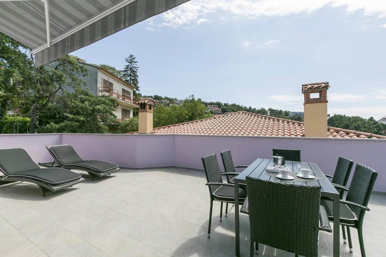 Apartmani Astrid Rabac Exteriér fotografie