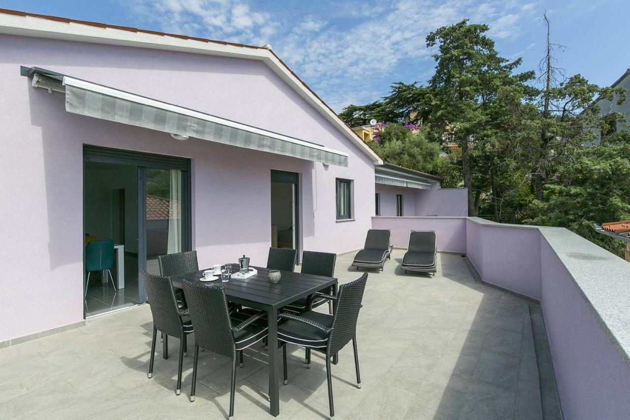Apartmani Astrid Rabac Exteriér fotografie